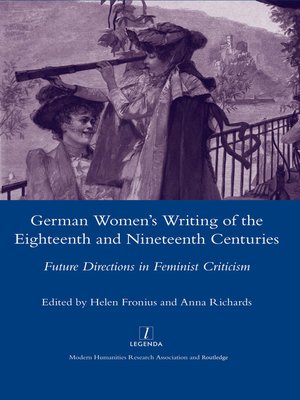cover image of German Women's Writing of the Eighteenth and Nineteenth Centuries